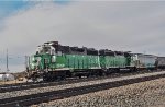 Cascade Green alongside the Transcon